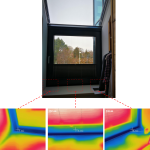 Wärmebild-Fenster-Leibung